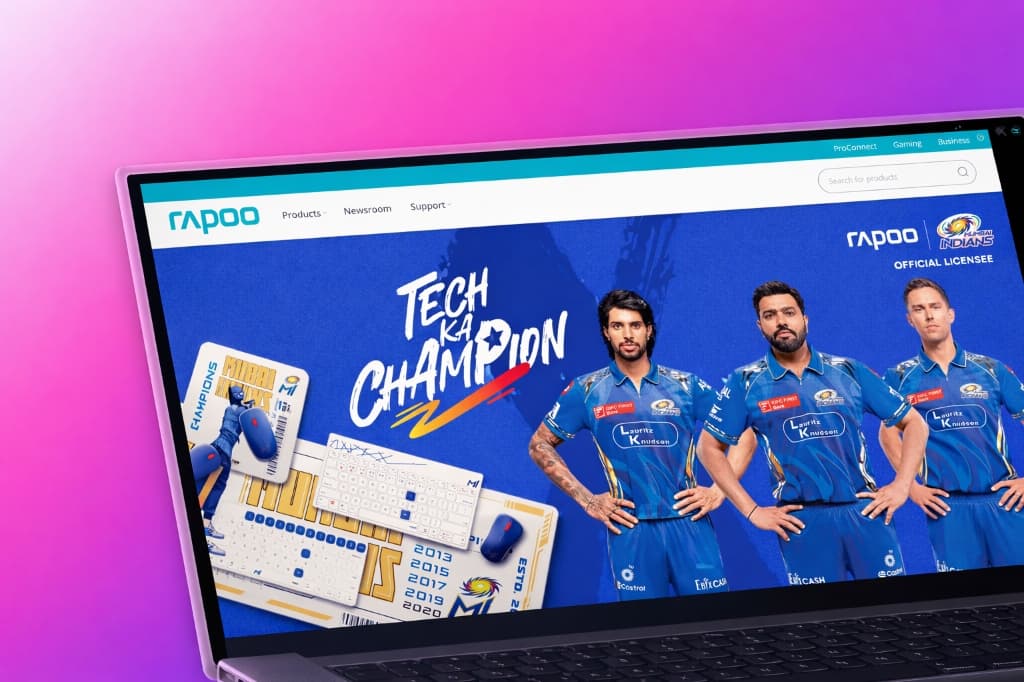 Rapoo.in: E-Commerce Platform