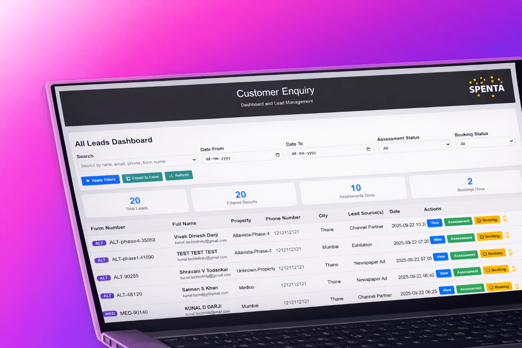 Spenta: Real Estate CRM